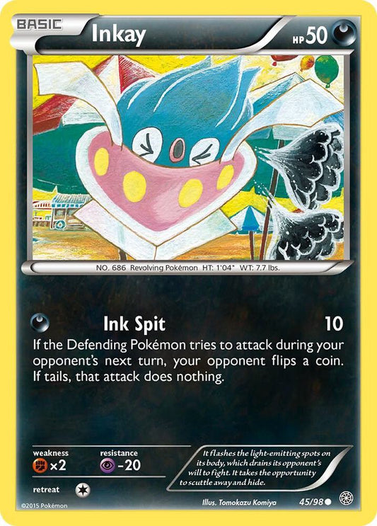 Pokemon Inkay 45/98 Ancient Origins