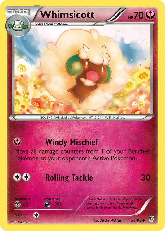 Pokemon Whimsicott 56/98 Ancient Origins