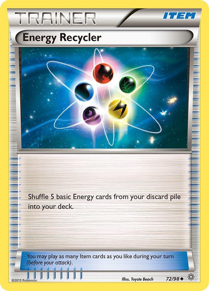 Pokemon Energy Recycler 72/98 Ancient Origins
