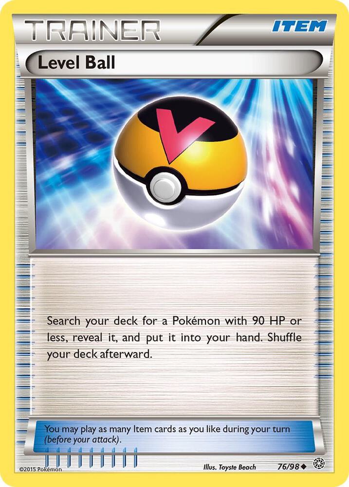 Pokemon Level Ball 76/98 Ancient Origins