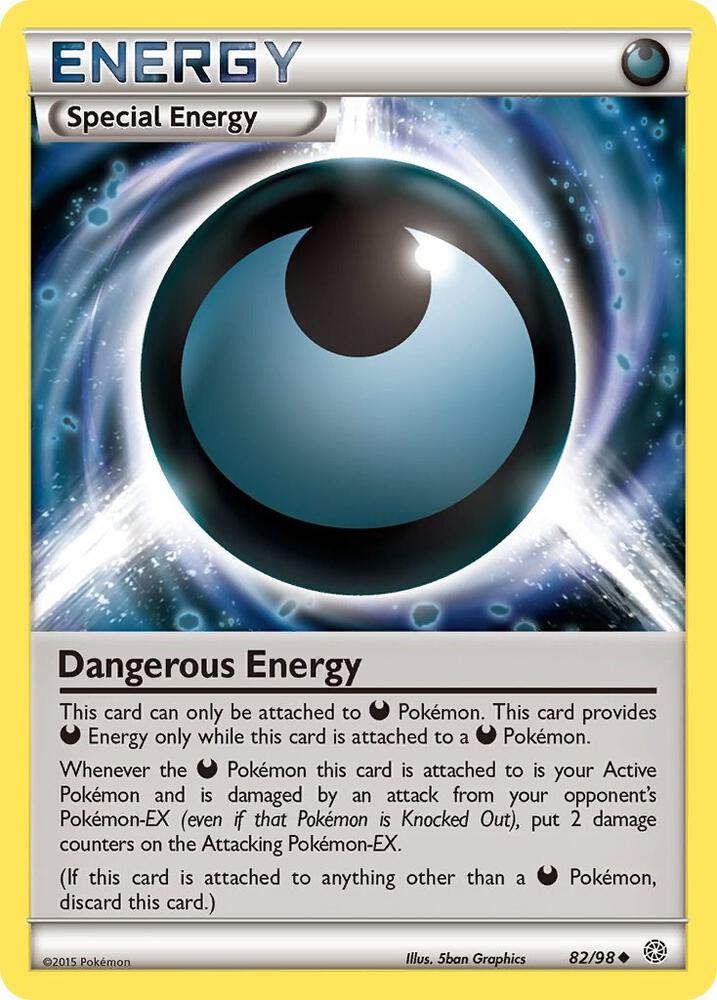Pokemon Dangerous Energy 82/98 Ancient Origins
