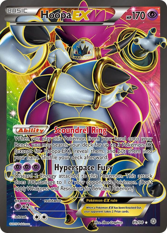 Pokemon Hoopa EX 89/98 Ancient Origins