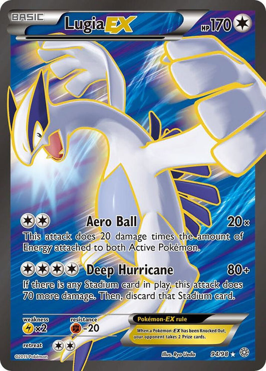 Pokemon Lugia EX 94/98 Ancient Origins