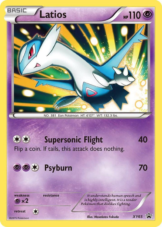 Pokemon Latios XY65 XY Black Star Promos