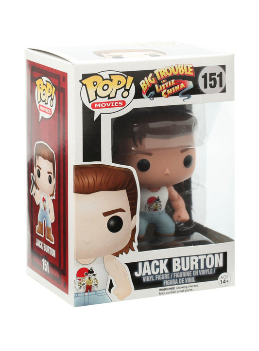 Funko Pop! Movies Big Trouble In Little China Jack Burton #151
