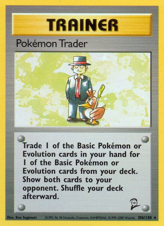 Pokemon Trader #106 Base Set 2