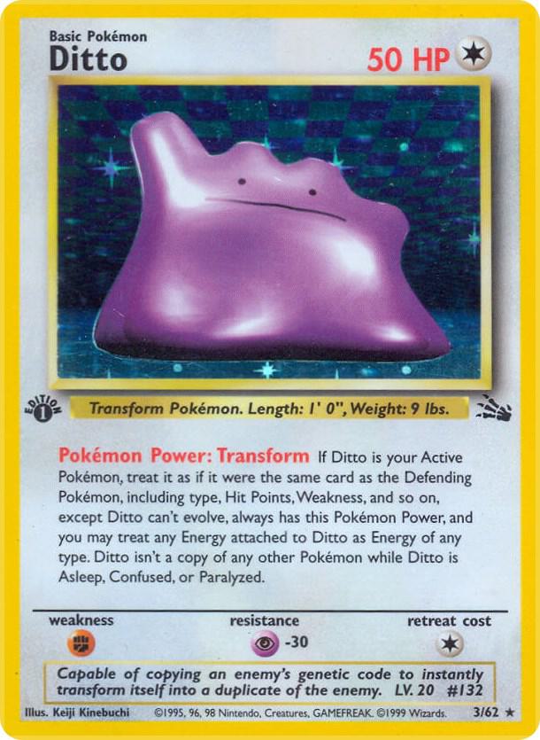 Pokemon Ditto #3 Fossil