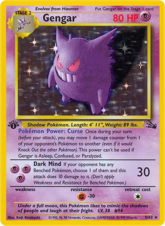 Pokemon Gengar #5 Fossil