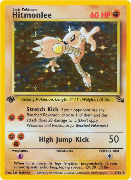 Pokemon Hitmonlee #7 Fossil