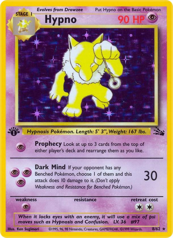 Pokemon Hypno #8 Fossil