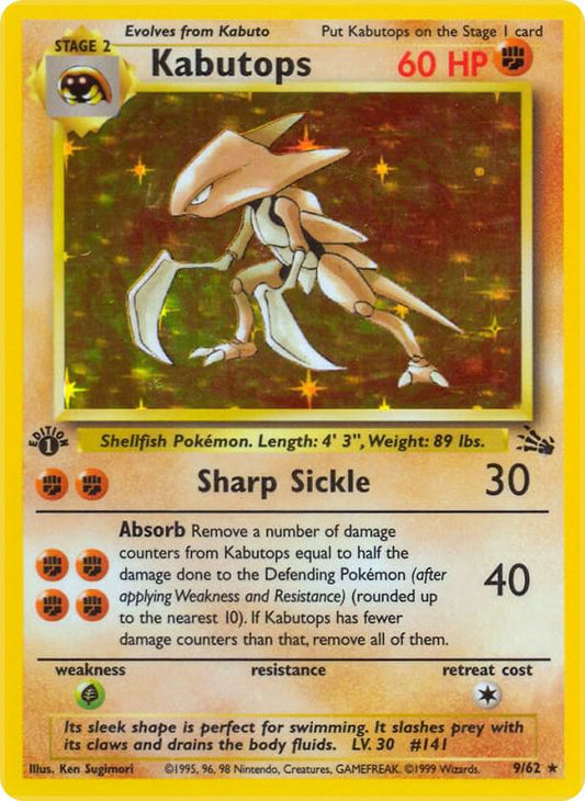 Pokemon Kabutops #9 Fossil