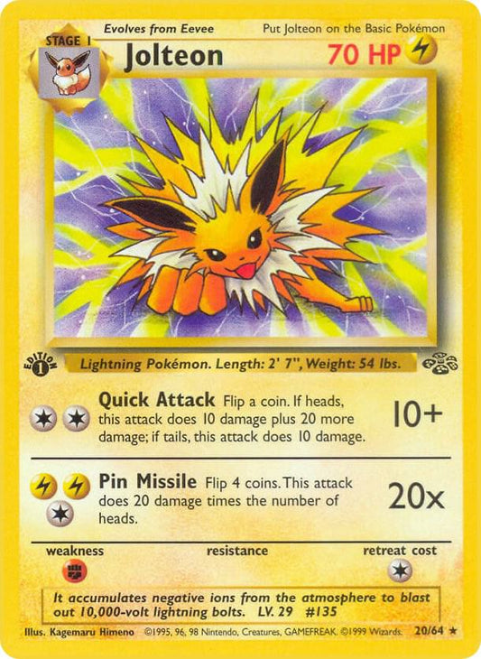 Pokemon Jolteon #20 Jungle