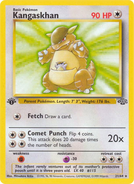 Pokemon Kangaskhan #21 Jungle