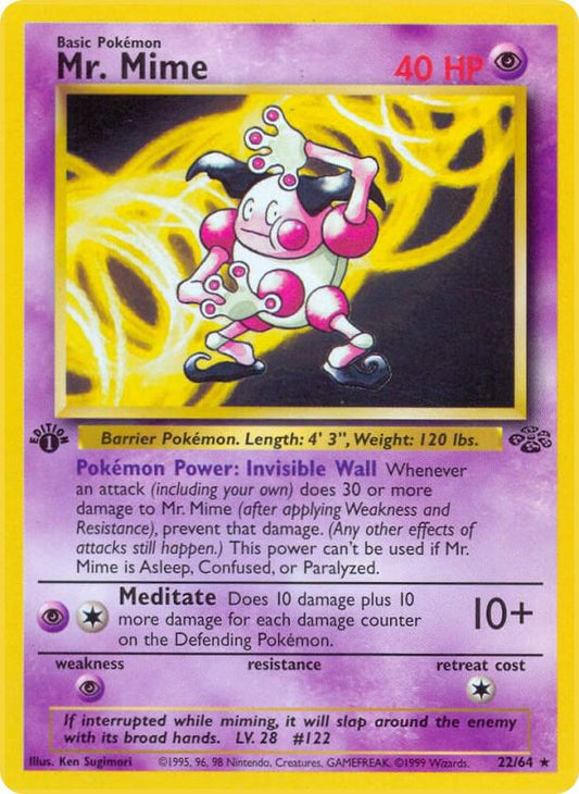 Pokemon Mr. Mime #22 Jungle