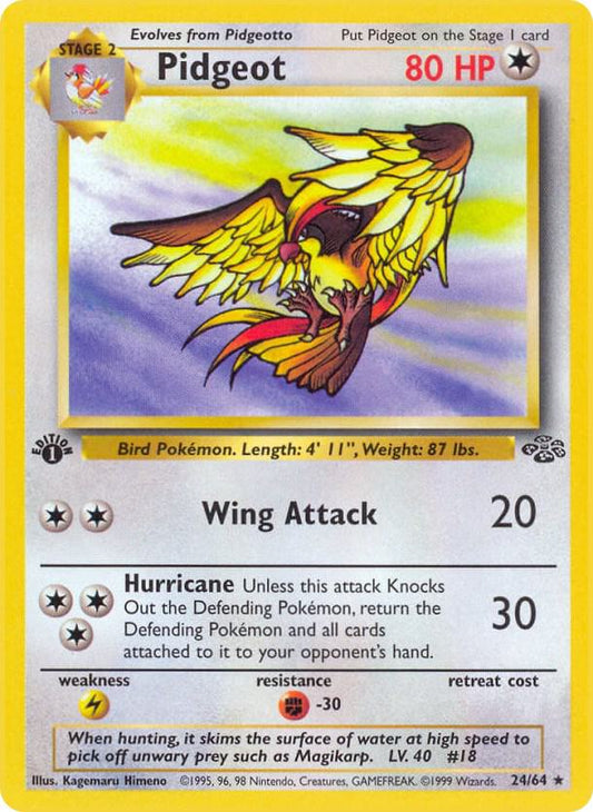 Pokemon Pidgeot #24 Jungle