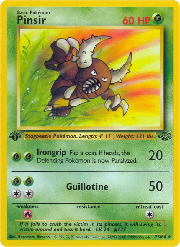Pokemon Pinsir #25 Jungle