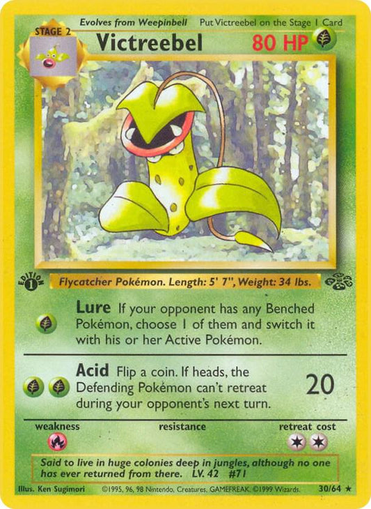 Pokemon Victreebel #30 Jungle