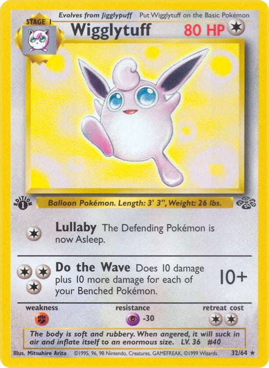 Pokemon Wigglytuff #32 Jungle