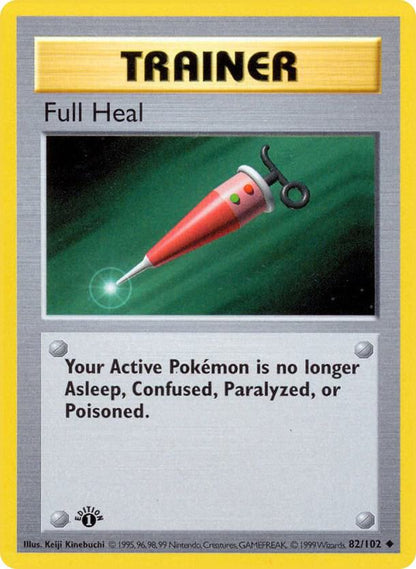 Pokemon Full Heal #82 Base Set