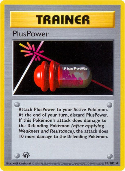 Pokemon PlusPower #84 Base Set