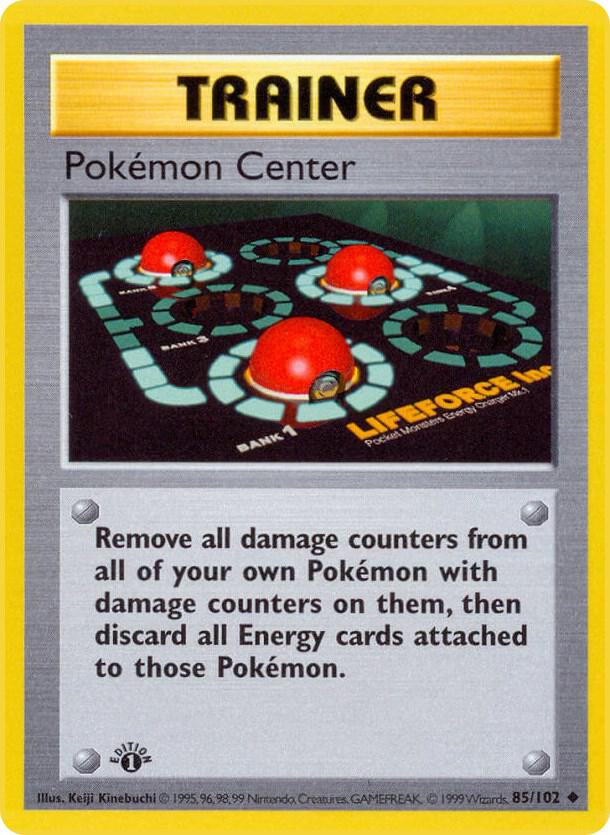 Pokemon Center #85 Base Set