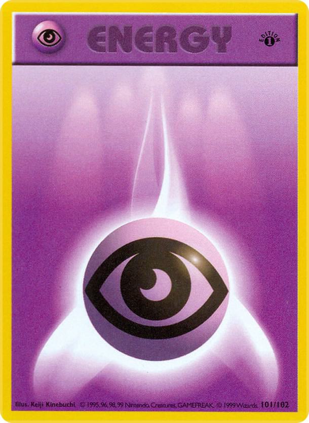 Pokemon Psychic Energy #101 Base Set