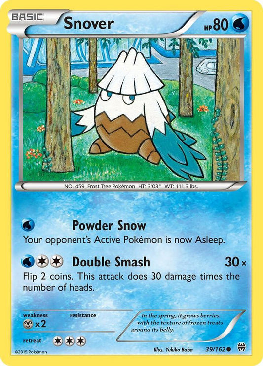 Pokemon Snover 39/162 BREAKthrough