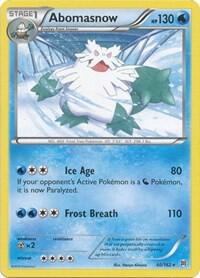 Pokemon Abomasnow 40/162 BREAKthrough