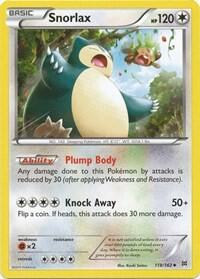 Pokemon Snorlax 118/162 BREAKthrough