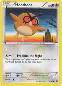 Pokemon Hoothoot 119/162 BREAKthrough