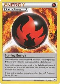 Pokemon Burning Energy 151/162 BREAKthrough