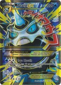Pokemon M Glalie EX 156/162 BREAKthrough