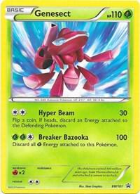 Pokemon Genesect BW101 BW Black Star Promos