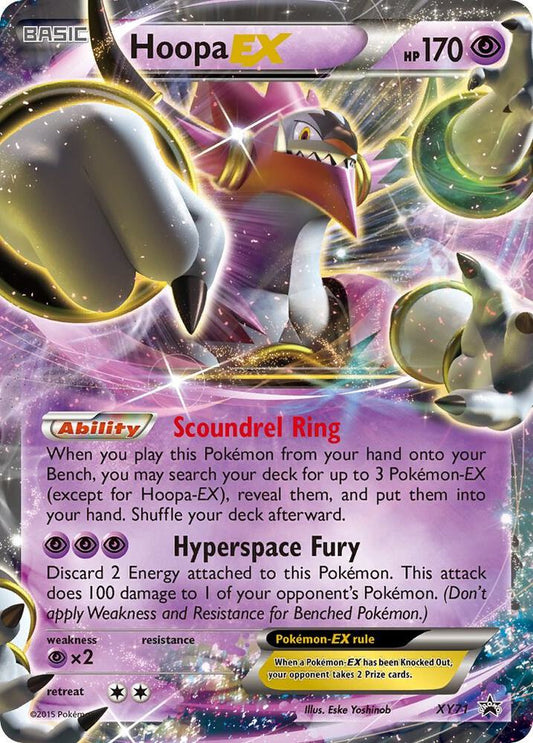 Pokemon Hoopa EX XY71 XY Black Star Promos