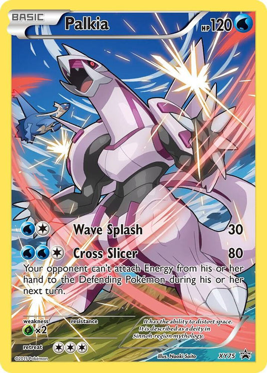 Pokemon Palkia XY75 XY Black Star Promos