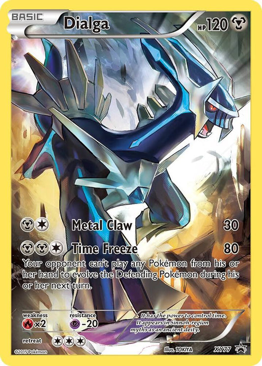 Pokemon Dialga XY77 XY Black Star Promos