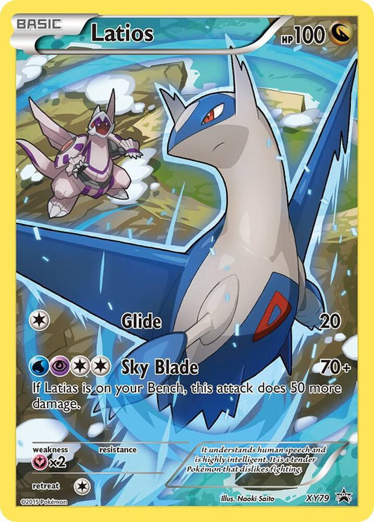 Pokemon Latios XY79 XY Black Star Promos