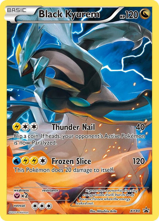 Pokemon Black Kyurem XY80 XY Black Star Promos
