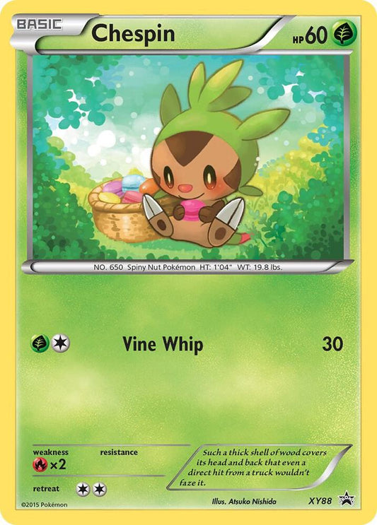 Pokemon Chespin XY88 XY Black Star Promos