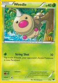 Pokemon Weedle 1/12 McDonald's Collection 2014