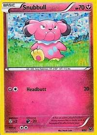 Pokemon Snubbull 8/12 McDonald's Collection 2014