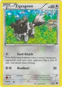 Pokemon Zigzagoon 11/12 McDonald's Collection 2015