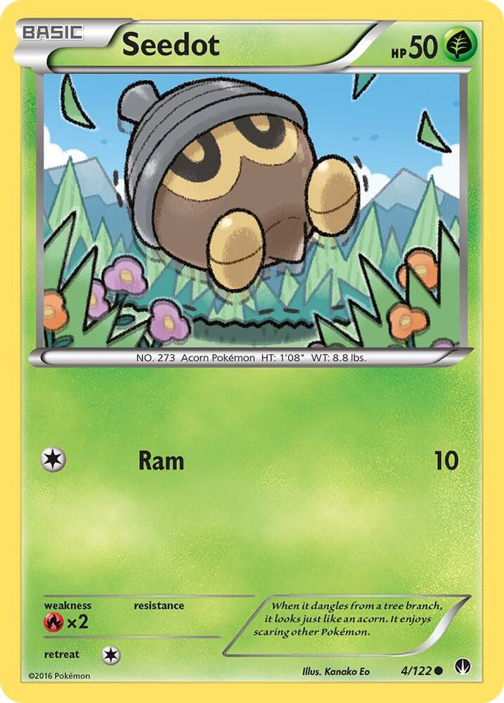 Pokemon Seedot 4/122 BREAKpoint