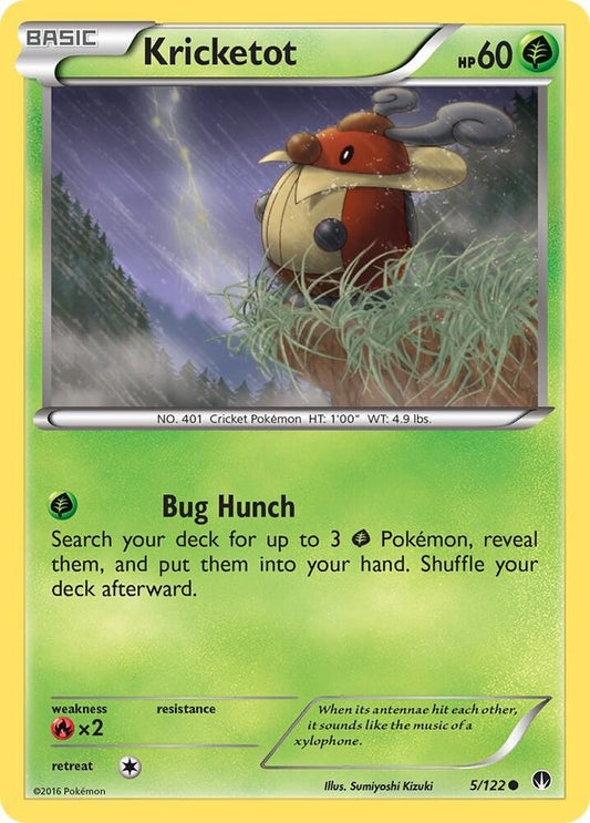 Pokemon Kricketot 5/122 BREAKpoint