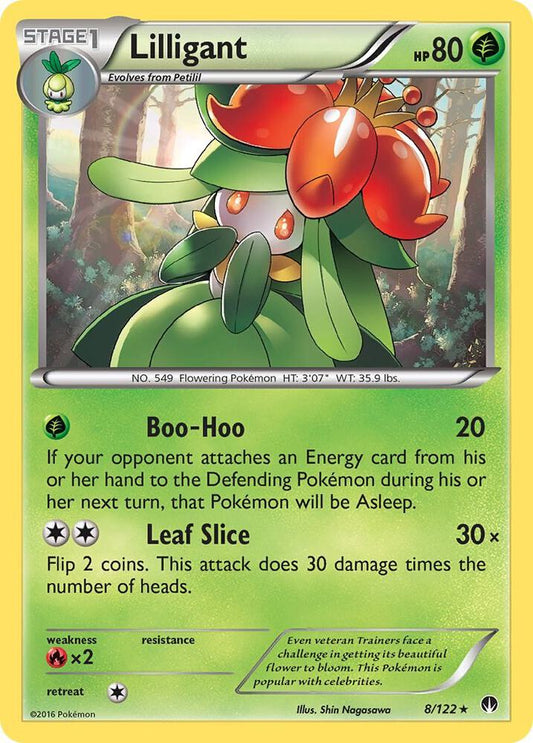 Pokemon Lilligant 8/122 BREAKpoint