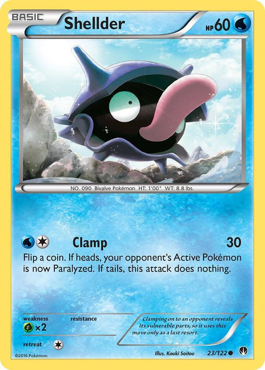 Pokemon Shellder 23/122 BREAKpoint