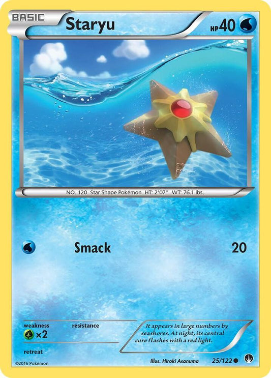 Pokemon Staryu 25/122 BREAKpoint