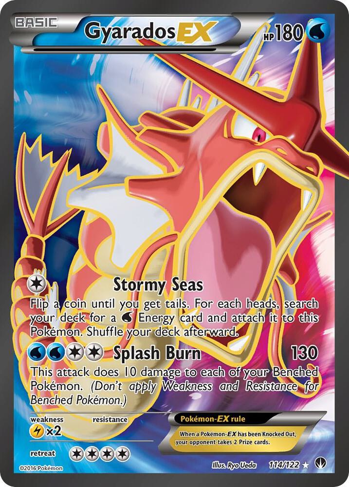 Pokemon Gyarados EX 114/122 BREAKpoint