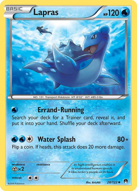 Pokemon Lapras 28/122 BREAKpoint