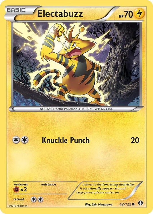 Pokemon Electabuzz 42/122 BREAKpoint